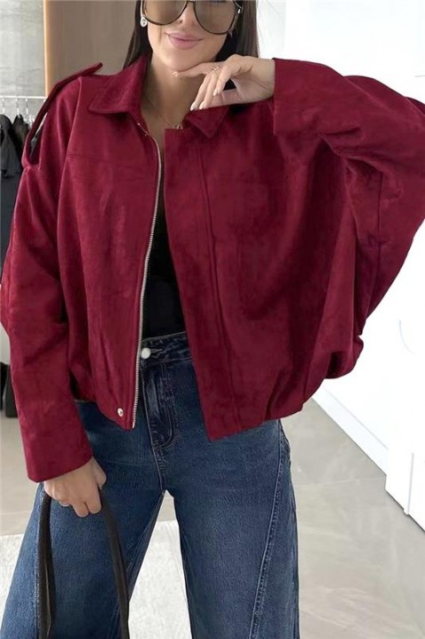 Μπουφάν ZERLENDA BORDO, Χρώμα: μπορντό, IVET.EU - Εκπτώσεις έως -80%