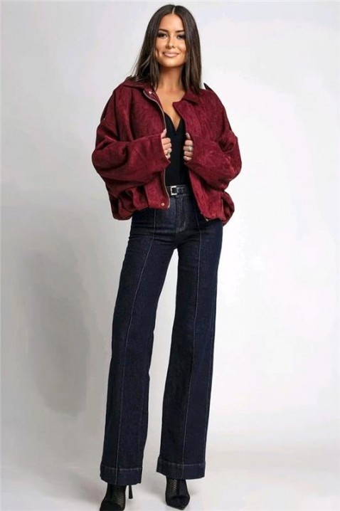 Μπουφάν ZERLENDA BORDO, Χρώμα: μπορντό, IVET.EU - Εκπτώσεις έως -80%