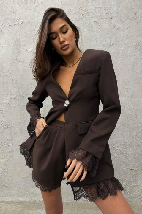 Σύνολο ALVERZINA BROWN, Χρώμα: καφέ, IVET.EU - Εκπτώσεις έως -80%