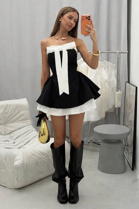 Φόρεμα OFELINZA BLACK, Χρώμα: μαύρο, IVET.EU - Εκπτώσεις έως -80%