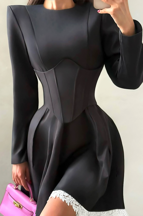 Φόρεμα TRIOBELA, Χρώμα: μαύρο, IVET.EU - Εκπτώσεις έως -80%