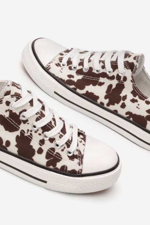 Πάνινα παπούτσια RENIRADA, Χρώμα: καφέ, IVET.EU - Εκπτώσεις έως -80%