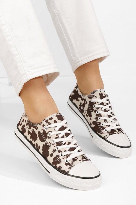 Πάνινα παπούτσια RENIRADA, Χρώμα: καφέ, IVET.EU - Εκπτώσεις έως -80%