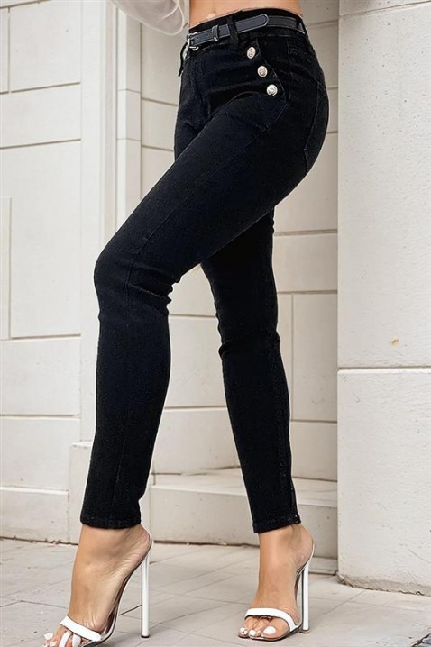 Τζιν KOPNINDA, Χρώμα: μαύρο, IVET.EU - Εκπτώσεις έως -80%