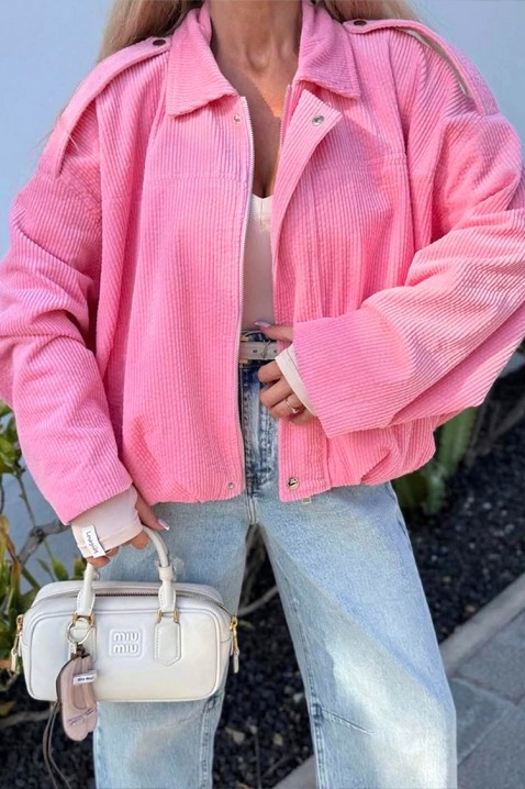 Μπουφάν MEZERA, Χρώμα: ροζ, IVET.EU - Εκπτώσεις έως -80%