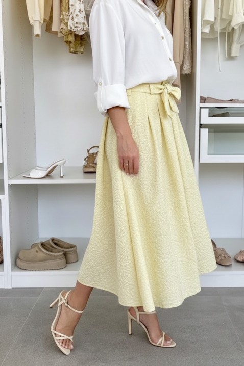 Φούστα PROLENZA YELLOW, Χρώμα: κίτρινο, IVET.EU - Εκπτώσεις έως -80%