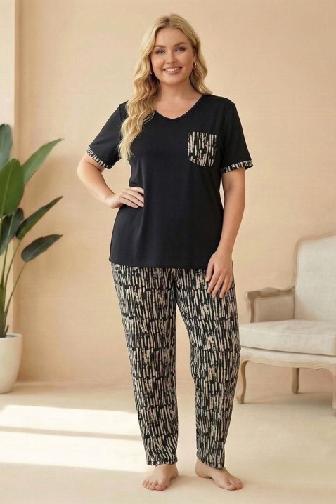 Σύνολο FRIZELA BLACK, Χρώμα: μαύρο, IVET.EU - Εκπτώσεις έως -80%