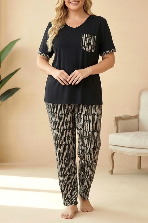 Σύνολο FRIZELA BLACK, Χρώμα: μαύρο, IVET.EU - Εκπτώσεις έως -80%