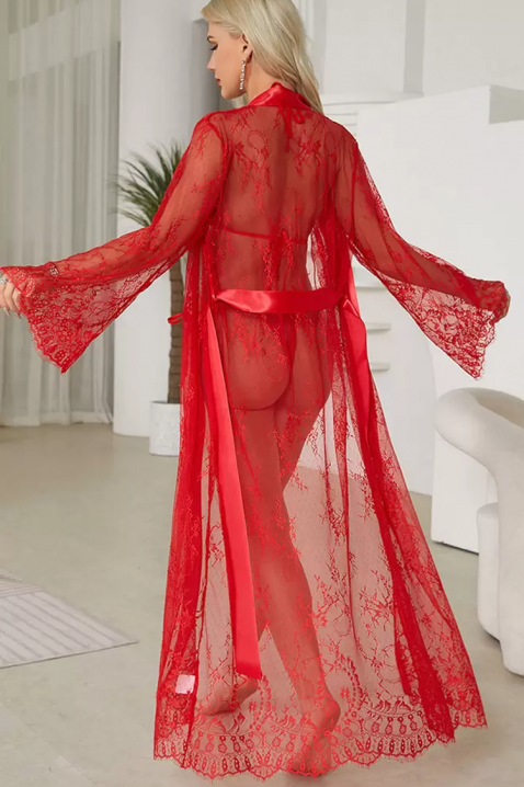 Ρόμπα DUALINZA, Χρώμα: κόκκινο, IVET.EU - Εκπτώσεις έως -80%