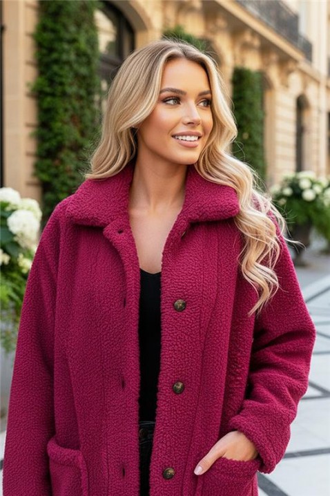 Ζακέτα MONTANZA BORDO, Χρώμα: μπορντό, IVET.EU - Εκπτώσεις έως -80%