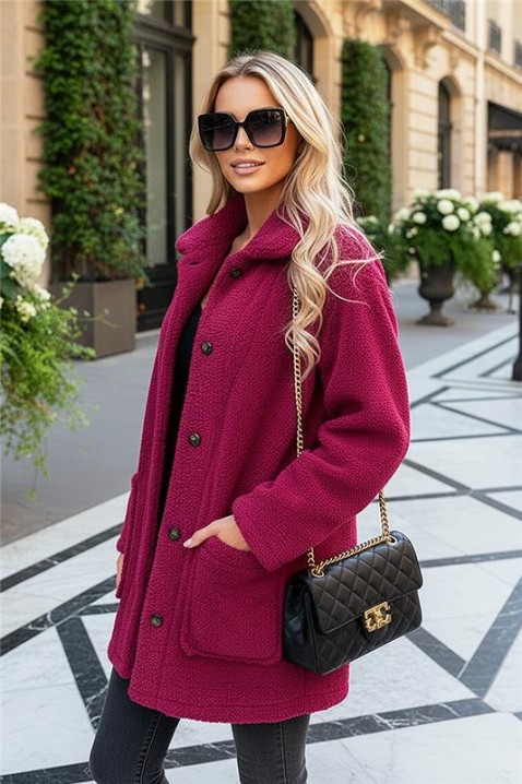 Ζακέτα MONTANZA BORDO, Χρώμα: μπορντό, IVET.EU - Εκπτώσεις έως -80%