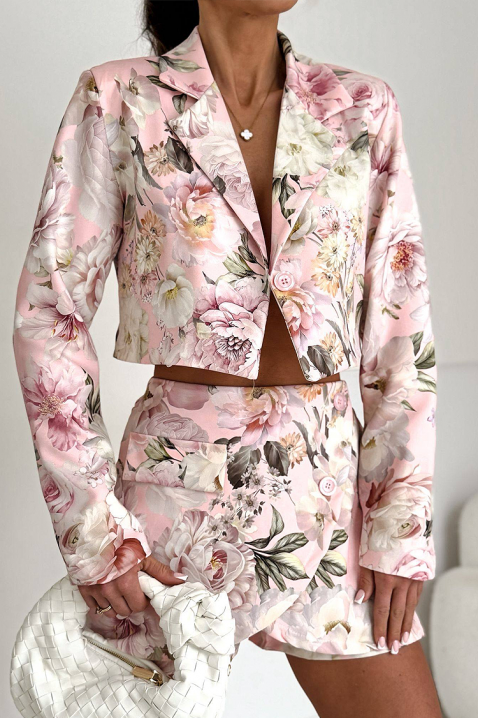 Σύνολο FLORALZA PUDRA, Χρώμα: πούδρα, IVET.EU - Εκπτώσεις έως -80%