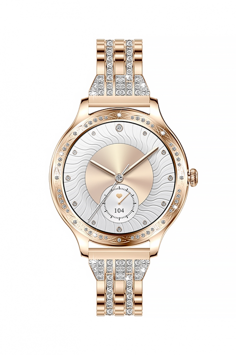 Smartwatch Veltori VT350-1, Χρώμα: ροζ χρυσό, IVET.EU - Εκπτώσεις έως -80%