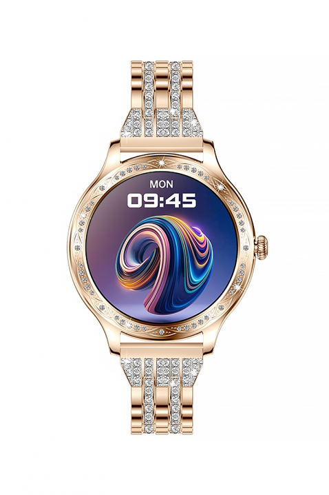 Smartwatch Veltori VT350-1, Χρώμα: ροζ χρυσό, IVET.EU - Εκπτώσεις έως -80%