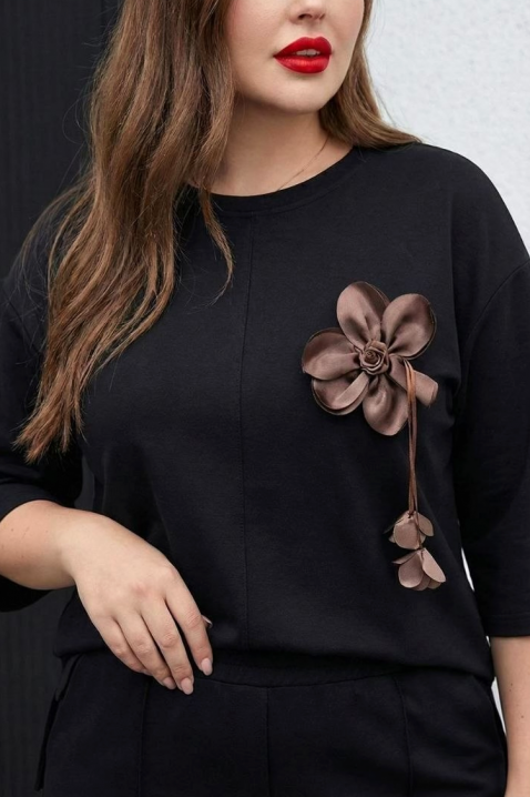 Σύνολο AVELZINA BLACK, Χρώμα: μαύρο, IVET.EU - Εκπτώσεις έως -80%