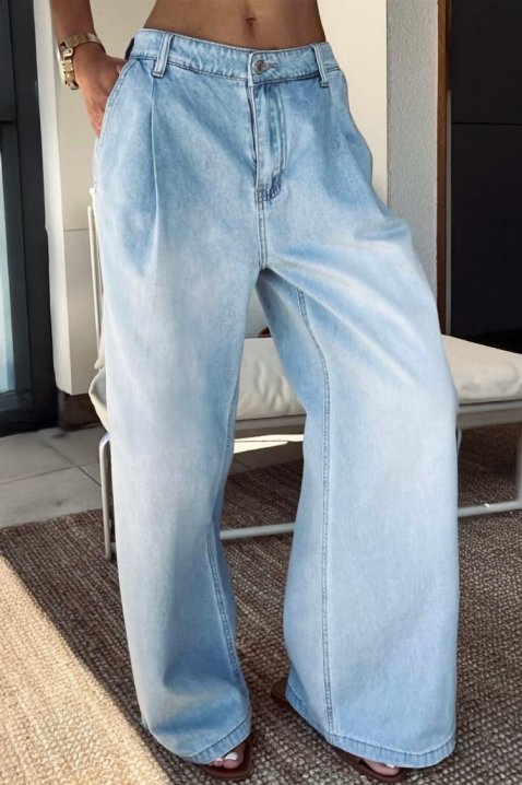 Τζιν GLOMIRDA, Χρώμα: Γαλάζιο, IVET.EU - Εκπτώσεις έως -80%