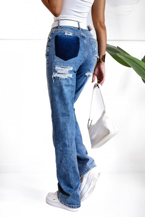 Τζιν ZENTARA, Χρώμα: μπλε, IVET.EU - Εκπτώσεις έως -80%