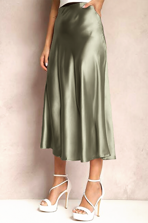 Φούστα ZANORIA KHAKI, Χρώμα: χακί, IVET.EU - Εκπτώσεις έως -80%