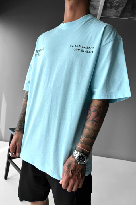 Ανδρικό μπλουζάκι LAGOLRDO SKY, Χρώμα: Γαλάζιο, IVET.EU - Εκπτώσεις έως -80%