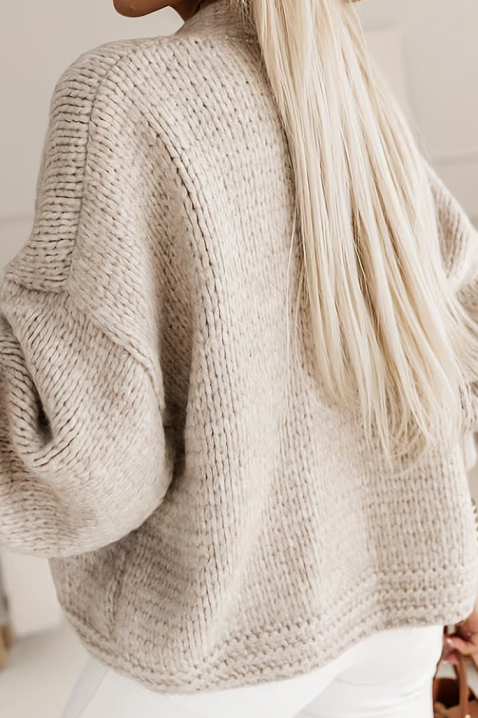 Ζακέτα ARLEANA, Χρώμα: μπεζ, IVET.EU - Εκπτώσεις έως -80%