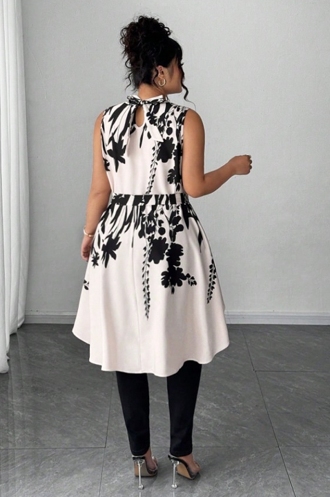 Τουνίκ NAILENA, Χρώμα: μαύρο και άσπρο, IVET.EU - Εκπτώσεις έως -80%