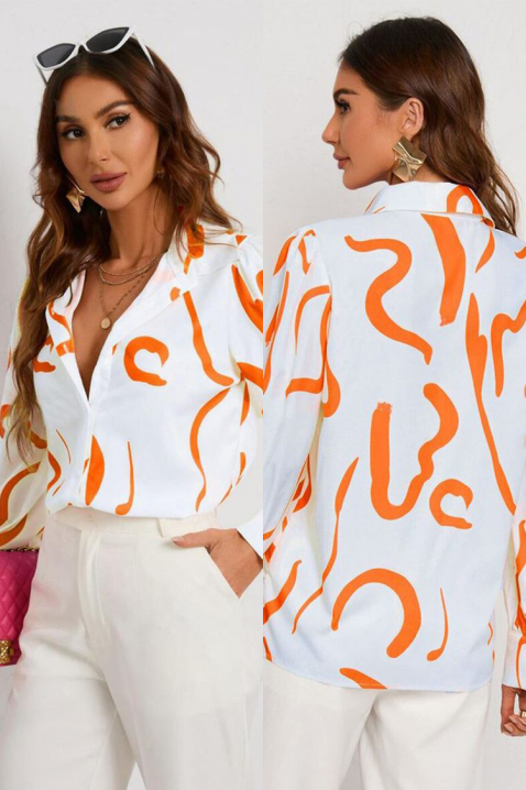 Γυναικείο πουκάμισο TENDIA, Χρώμα: άσπρο, IVET.EU - Εκπτώσεις έως -80%