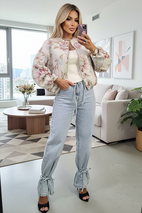 Μπουφάν ZERALIA, Χρώμα: εκρού, IVET.EU - Εκπτώσεις έως -80%