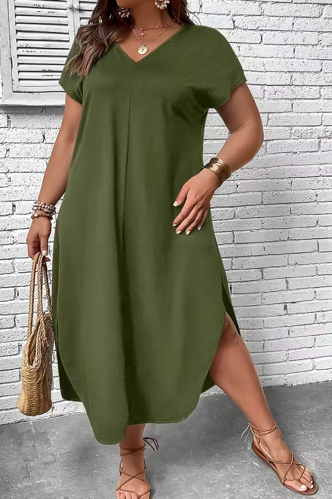 Φόρεμα NIOGEVA, Χρώμα: πράσινο, IVET.EU - Εκπτώσεις έως -80%