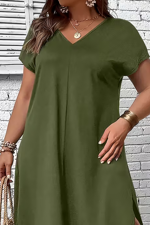 Φόρεμα NIOGEVA, Χρώμα: πράσινο, IVET.EU - Εκπτώσεις έως -80%