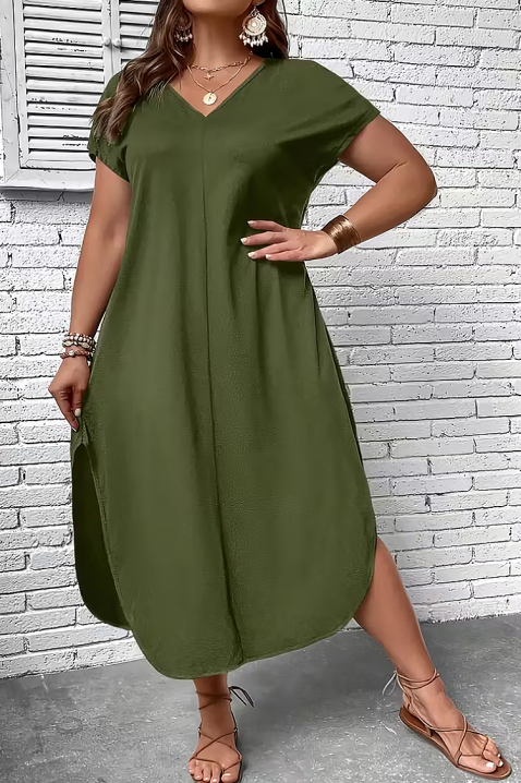 Φόρεμα NIOGEVA, Χρώμα: πράσινο, IVET.EU - Εκπτώσεις έως -80%