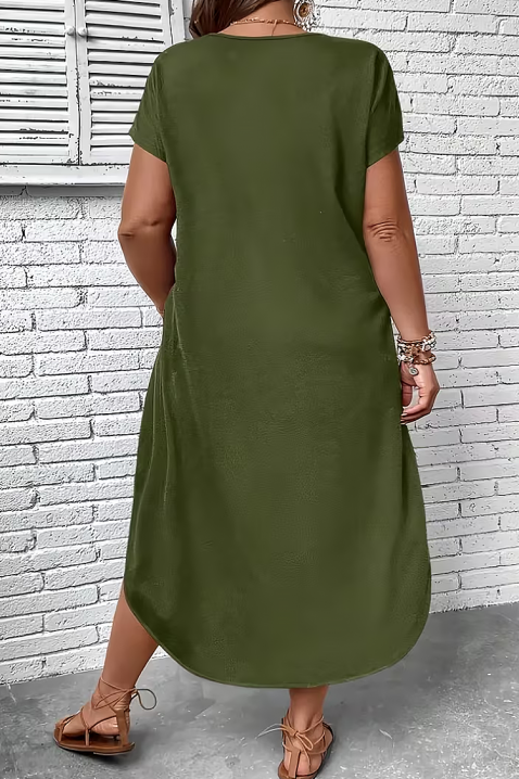 Φόρεμα NIOGEVA, Χρώμα: πράσινο, IVET.EU - Εκπτώσεις έως -80%