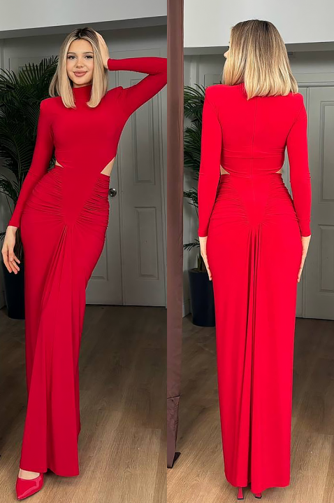 Φόρεμα ALEXINA, Χρώμα: κόκκινο, IVET.EU - Εκπτώσεις έως -80%