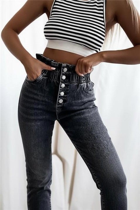 Τζιν DEBORANA, Χρώμα: γραφίτης, IVET.EU - Εκπτώσεις έως -80%