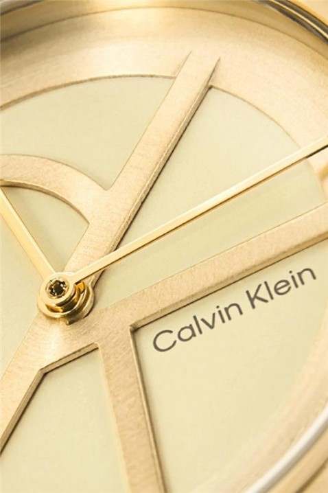 Γυναικείο ρολόι CALVIN KLEIN Iconic Mesh 25200034, Χρώμα: χρυσαφί, IVET.EU - Εκπτώσεις έως -80%