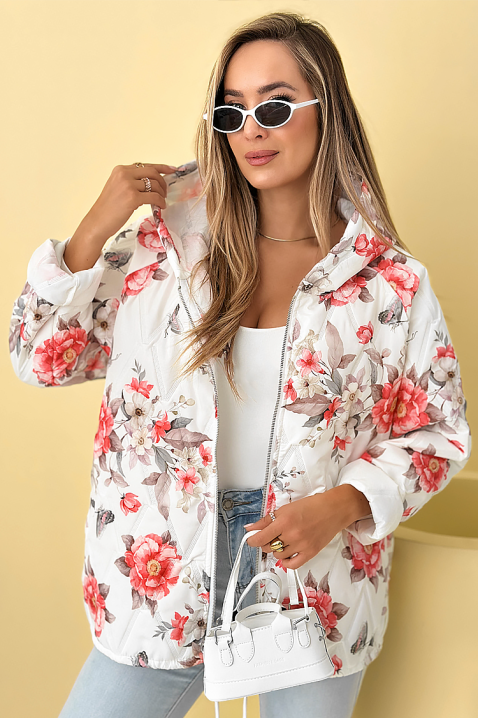 Μπουφάν DORTEKA WHITE, Χρώμα: άσπρο, IVET.EU - Εκπτώσεις έως -80%