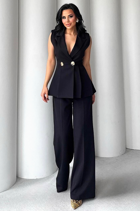 Σύνολο ELIZABELL BLACK, Χρώμα: μαύρο, IVET.EU - Εκπτώσεις έως -80%