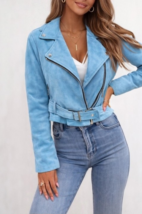 Μπουφάν AMIREZA BLUE, Χρώμα: μπλε, IVET.EU - Εκπτώσεις έως -80%