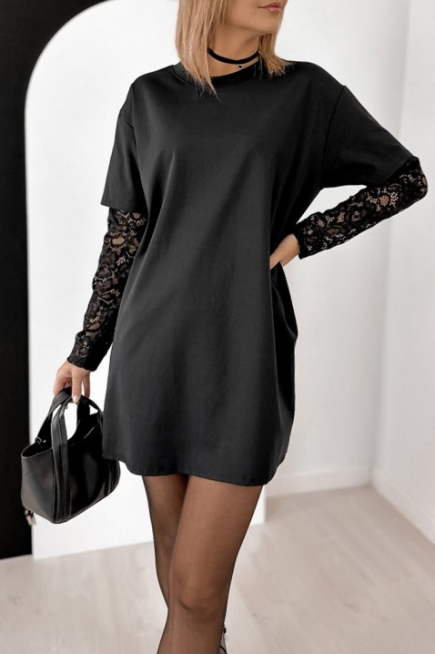 Φόρεμα NIOTRELA, Χρώμα: μαύρο, IVET.EU - Εκπτώσεις έως -80%