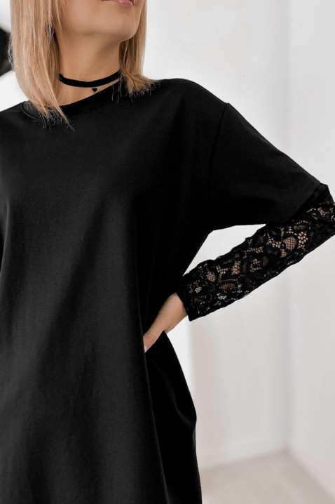 Φόρεμα NIOTRELA, Χρώμα: μαύρο, IVET.EU - Εκπτώσεις έως -80%