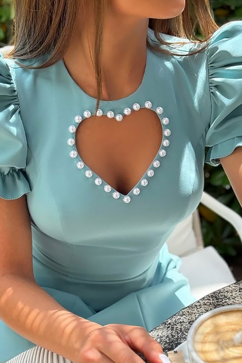 Φόρεμα BARELXA, Χρώμα: Γαλάζιο, IVET.EU - Εκπτώσεις έως -80%