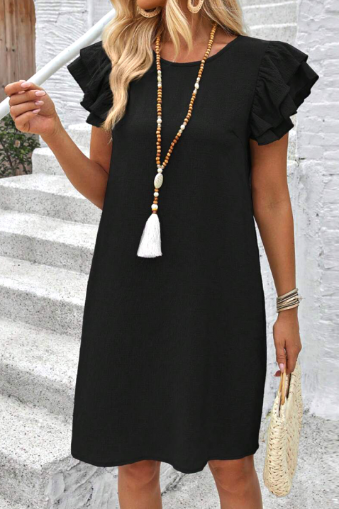 Φόρεμα ADELINDA BLACK, Χρώμα: μαύρο, IVET.EU - Εκπτώσεις έως -80%