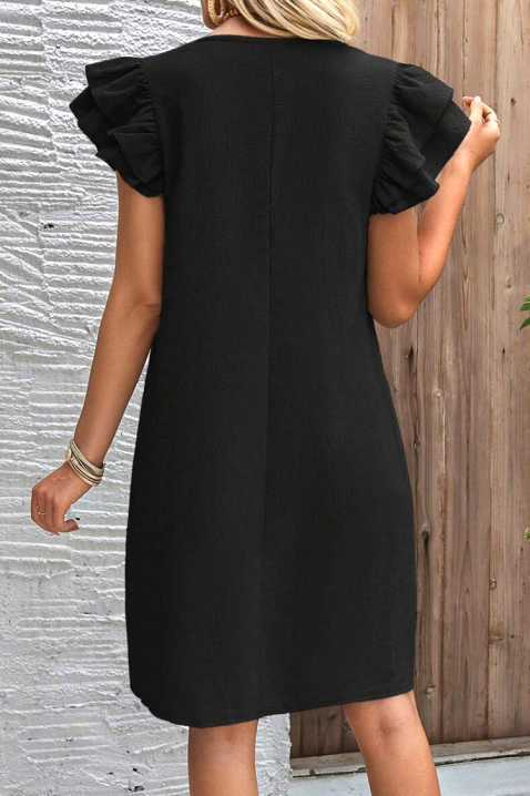 Φόρεμα ADELINDA BLACK, Χρώμα: μαύρο, IVET.EU - Εκπτώσεις έως -80%