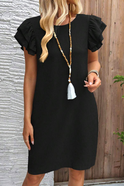 Φόρεμα ADELINDA BLACK, Χρώμα: μαύρο, IVET.EU - Εκπτώσεις έως -80%