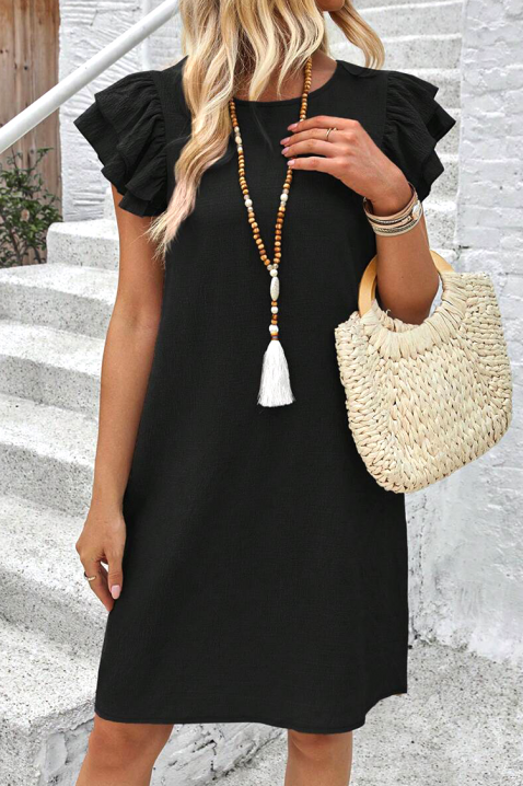 Φόρεμα ADELINDA BLACK, Χρώμα: μαύρο, IVET.EU - Εκπτώσεις έως -80%