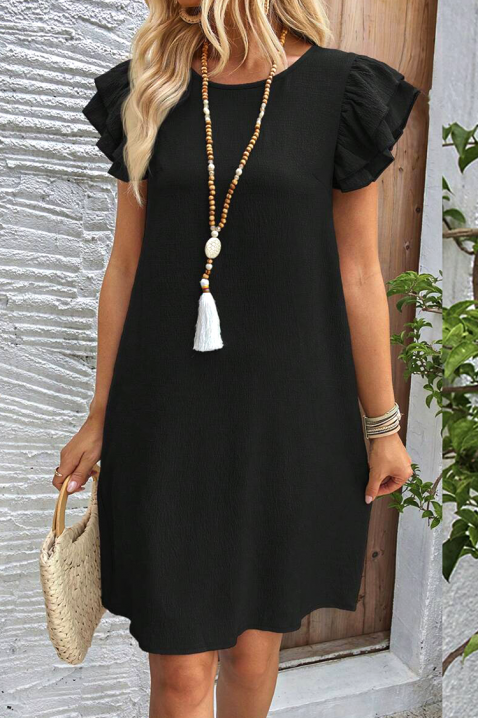 Φόρεμα ADELINDA BLACK, Χρώμα: μαύρο, IVET.EU - Εκπτώσεις έως -80%