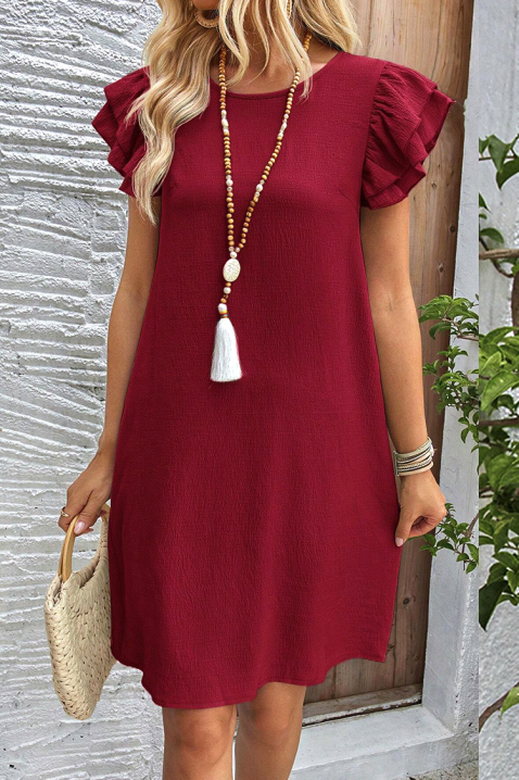 Φόρεμα ADELINDA BORDO, Χρώμα: μπορντό, IVET.EU - Εκπτώσεις έως -80%