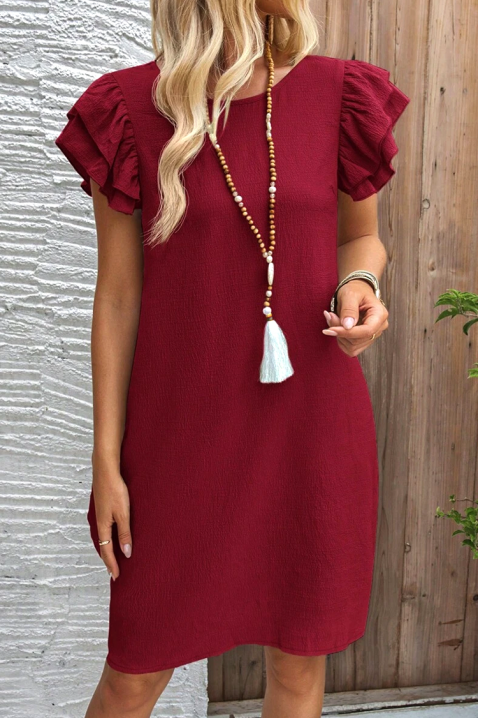 Φόρεμα ADELINDA BORDO, Χρώμα: μπορντό, IVET.EU - Εκπτώσεις έως -80%