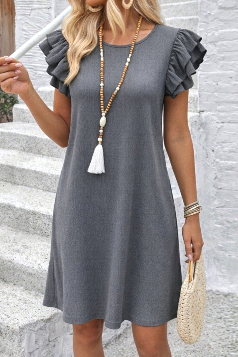 Φόρεμα ADELINDA GREY, Χρώμα: γκρι, IVET.EU - Εκπτώσεις έως -80%