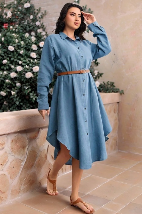 Φόρεμα GLORIANA, Χρώμα: μπλε, IVET.EU - Εκπτώσεις έως -80%