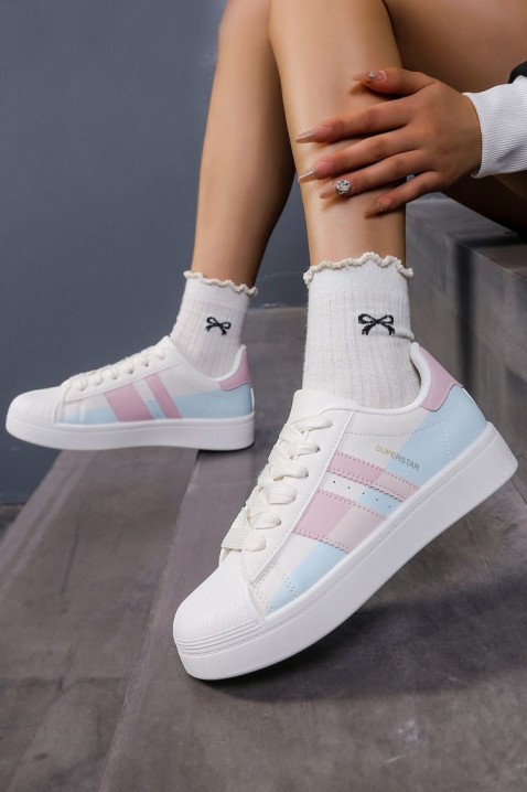 Γυναικεία παπούτσια REOFEGA, Χρώμα: άσπρο, IVET.EU - Εκπτώσεις έως -80%